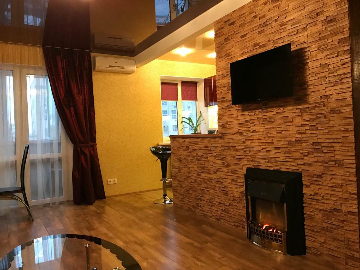 New Apartments With Panoramic Views On Avenue Nauky Harkiv Exterior foto